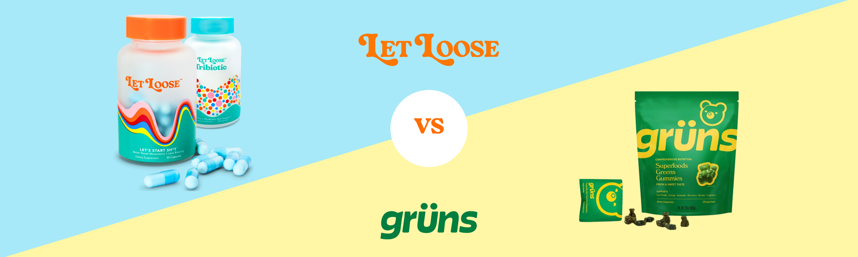 Let Loose vs. Grüns Gummies: Which One Truly Supports Your Gut?