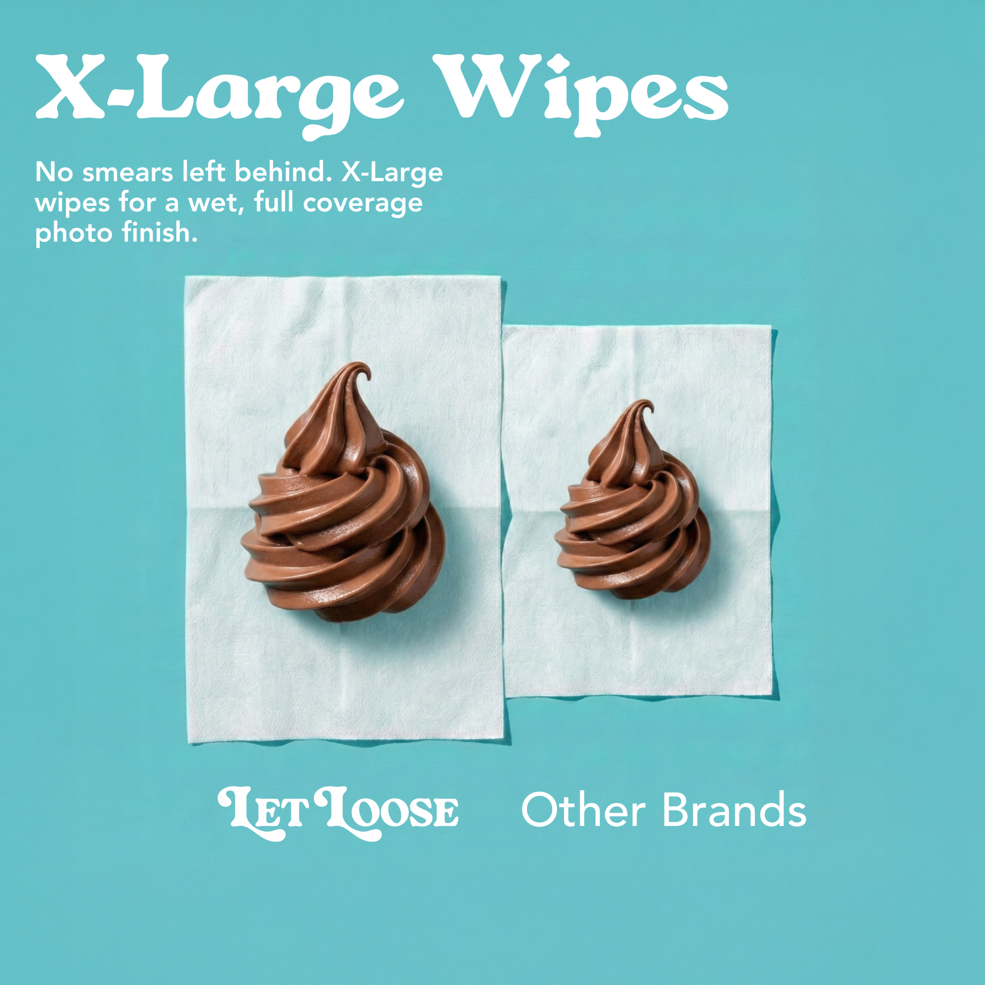 Flushable Wipes - For When You Let Loose