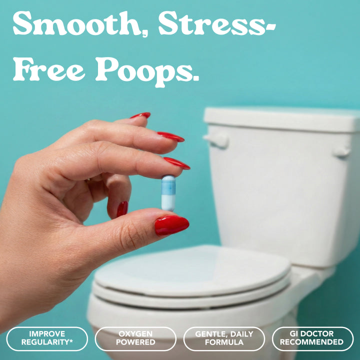 Daily Capsules for Smooth, Stress-Free Poops
