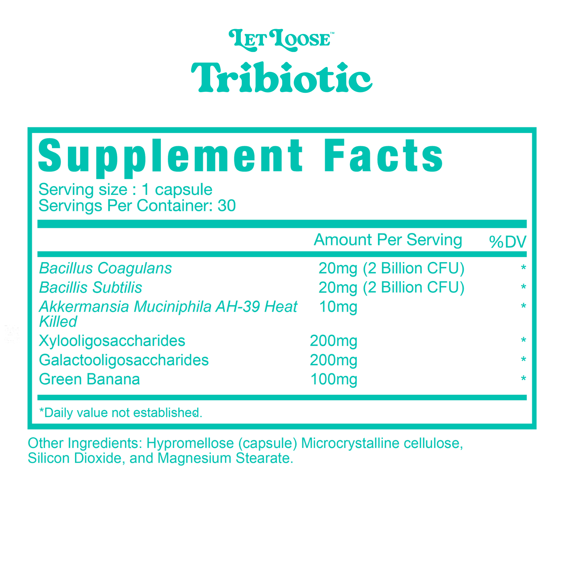Advanced Daily Tribiotic: Complete Pre + Pro + Postbiotic Support